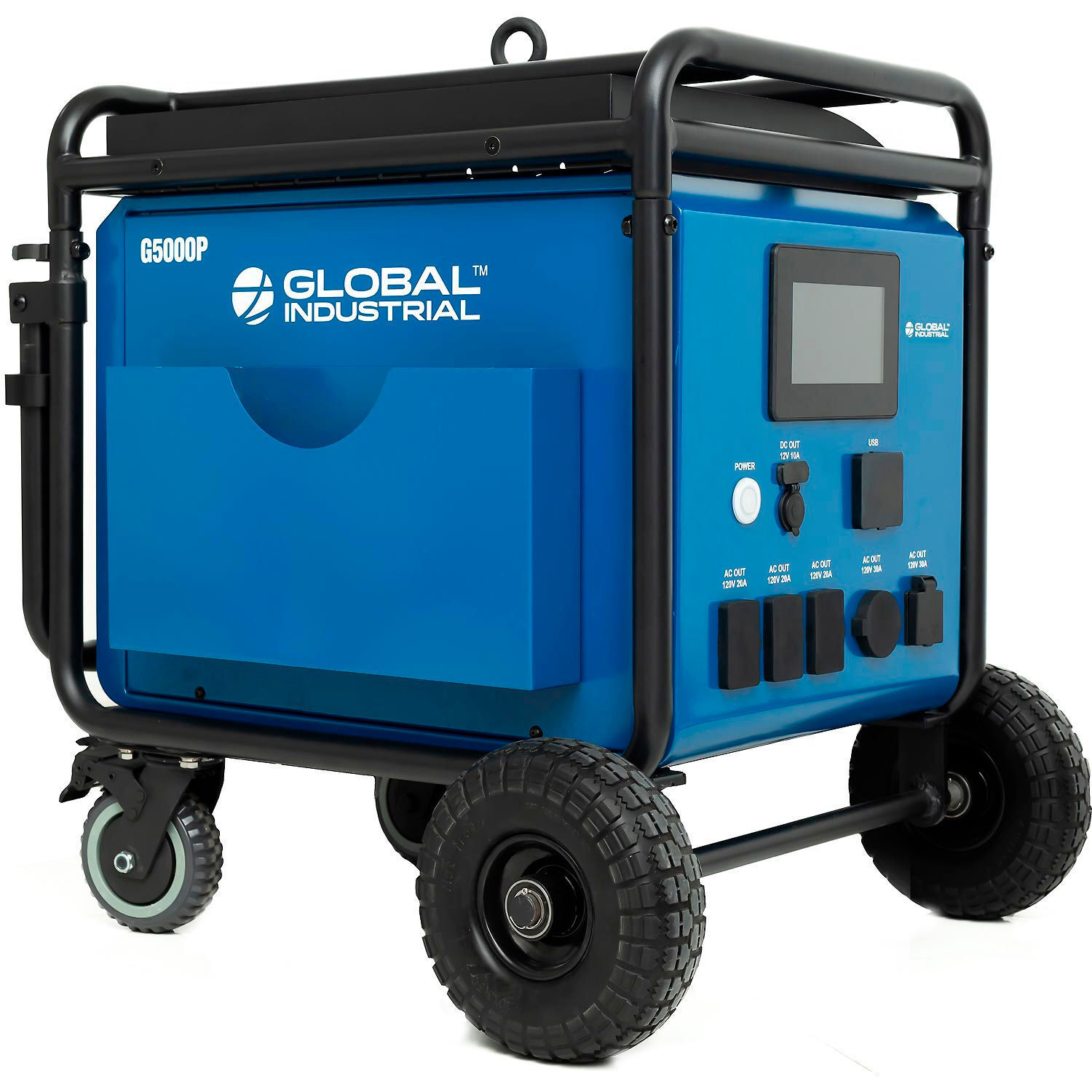 Global Industrial Portable Power Station 5000W LiFePO4 Lithium Battery 5120WH
