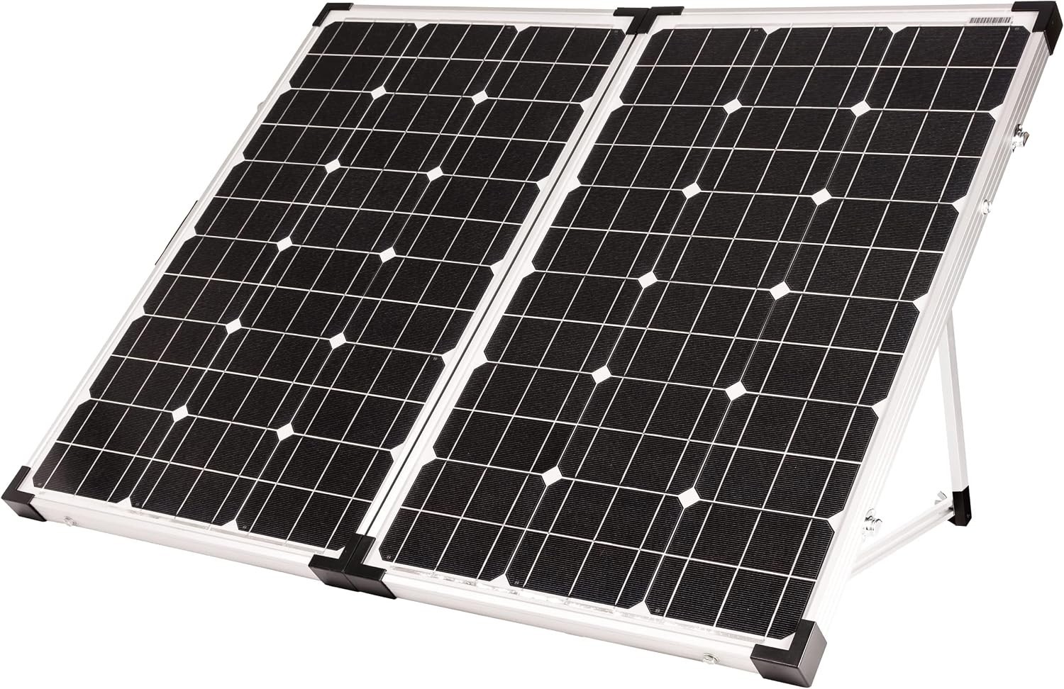 Efficient 130W Solar Panel Kit with Adjustable Legs for Sunlight Optimization