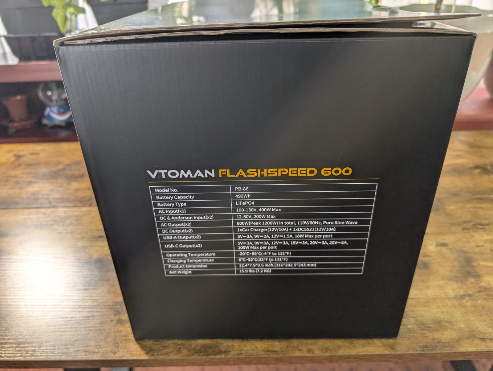 vtoman jump 600x portable power station 600w