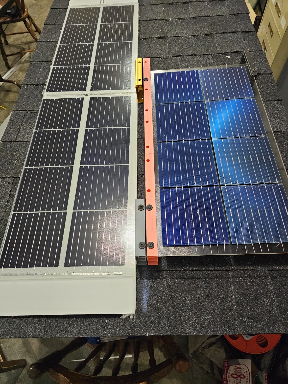 DIY Solar Panel Glass, tempered, ironless, ultra-clear, 14.25″x28″x .157″ (4mm)
