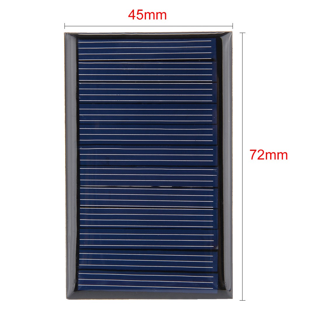 5PACK 6V 60mA Poly Mini Solar Cell Panel Module DIY Solar Panel 72mm x 45mm