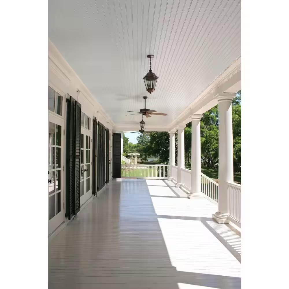1/2 In. X 5-1/8 In. X 8 Ft. PVC Beaded Ceiling/Wall Board