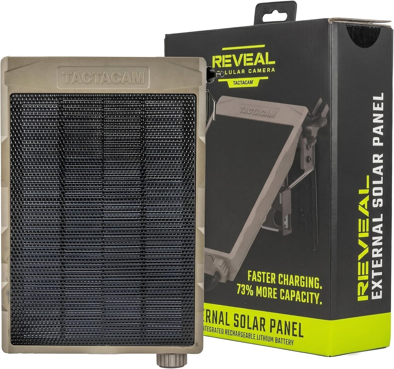 TACTACAM New Reveal Solar Panel for Reveal Cellular Trail Cameras X 2.0, X 3.0