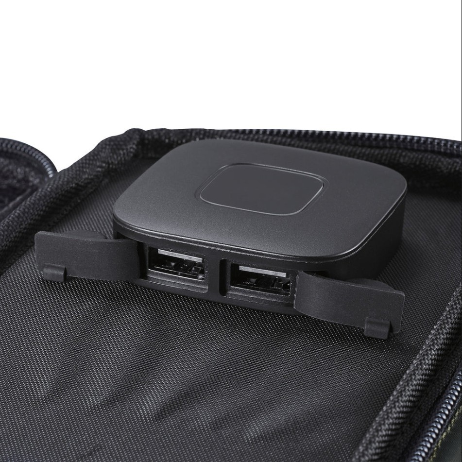 2 Panel Solar Charger-Foldable solar charger for camping and outdoor use.