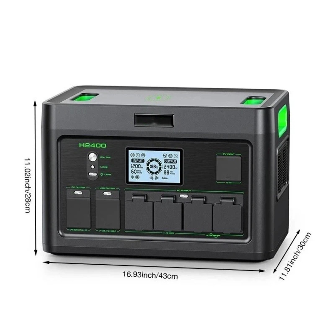 2400W/1000W/600W/500W/300W Power Station Portable All-Round for RV Home Outdoor