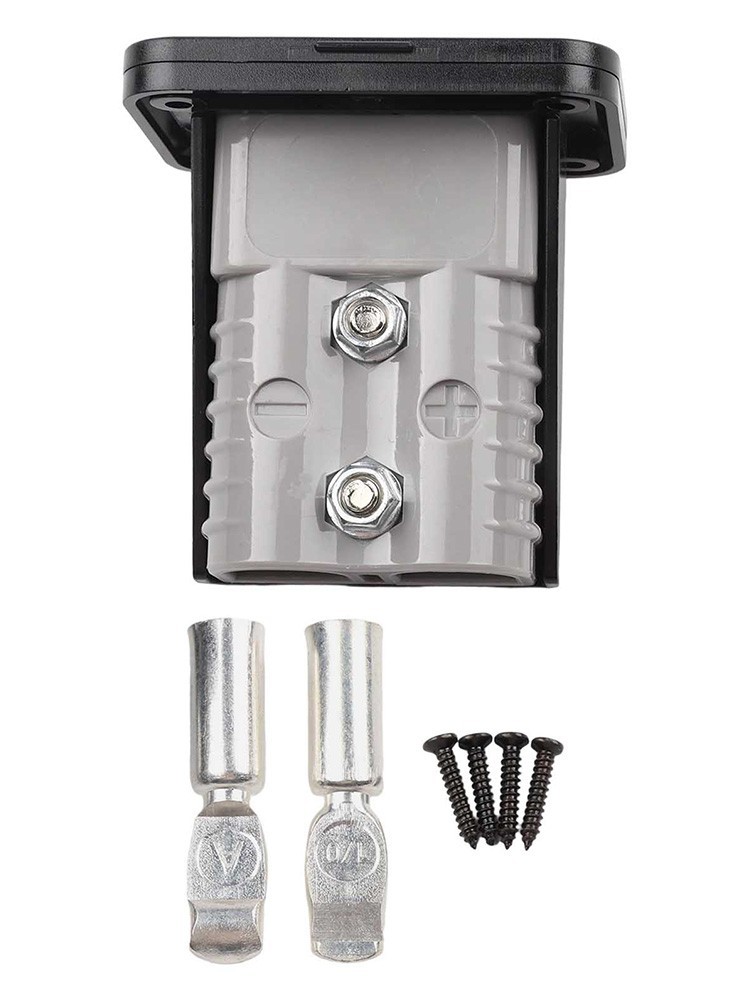 Flame Retardant PC EV Charging Connector Fixed Screw Design 50A 120A 175A 600V