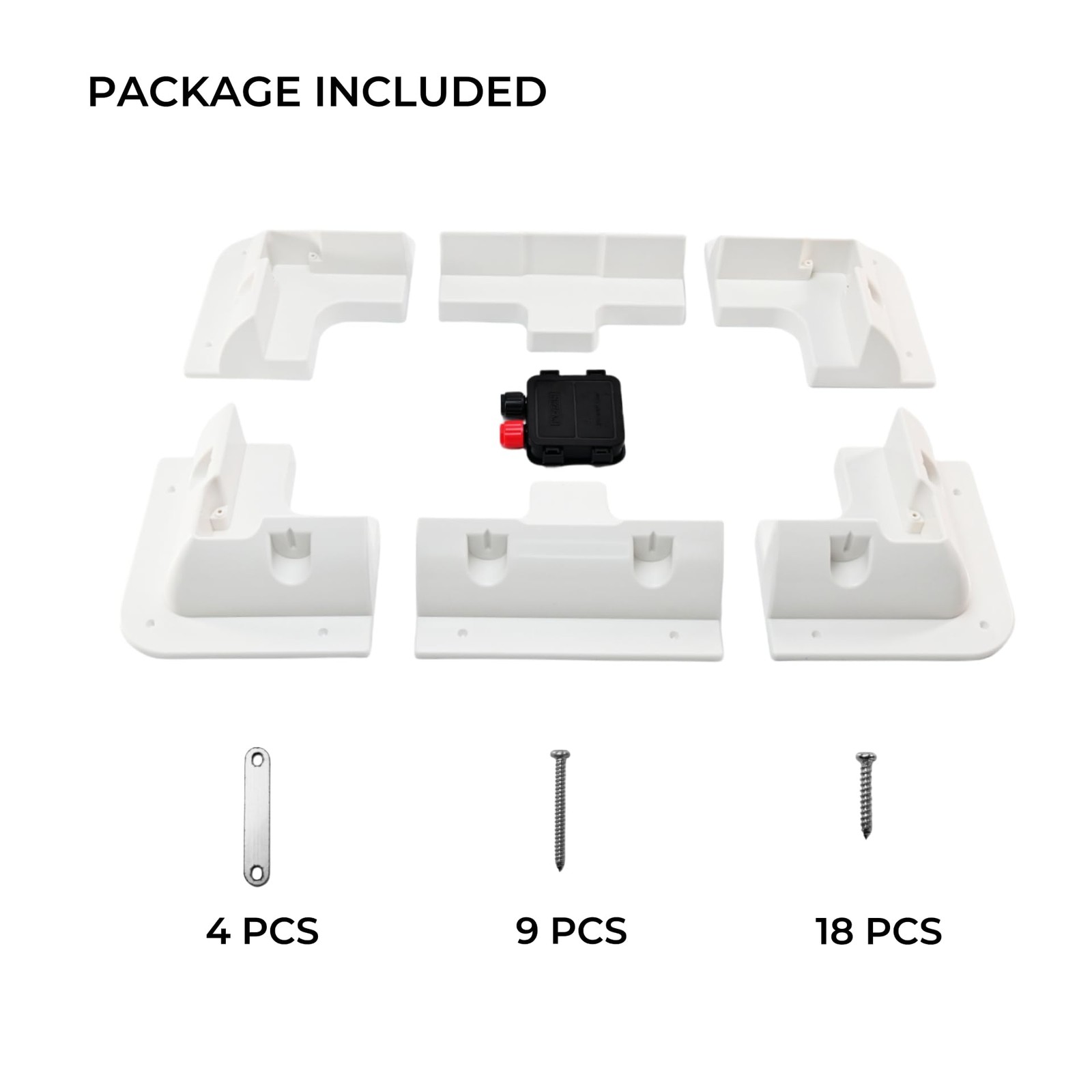 Solar Panel Mounting Brackets Kit 7PCS – Strong Roof Mounts for RVs, Vans, Ca…