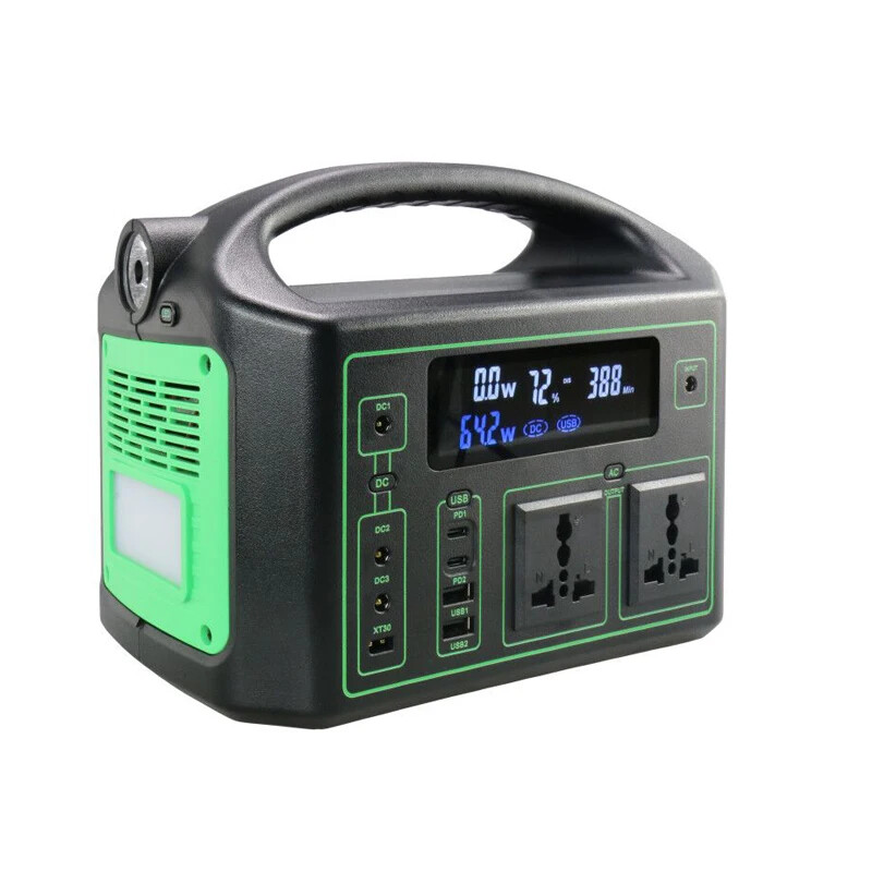 AC Power Station 110v 220v Energy Solar Powerbank 578WH 300W 500W Large Capacity