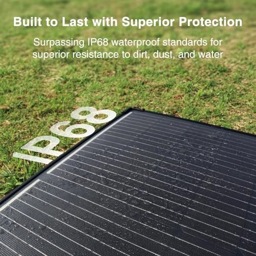 ACOPPOWER PLK PORTABLE SOLAR PANEL KIT LIGHTWEIGHT 20A 200W 100W PLK-200PX20A