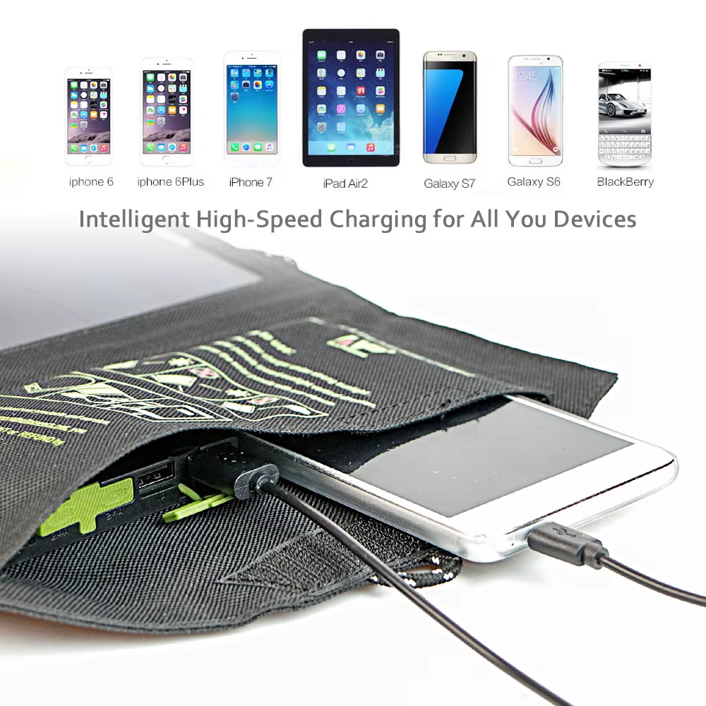 Solar Panel 5V 21W Built-In 10000Mah Battery Portable Solar Charger Waterproof S