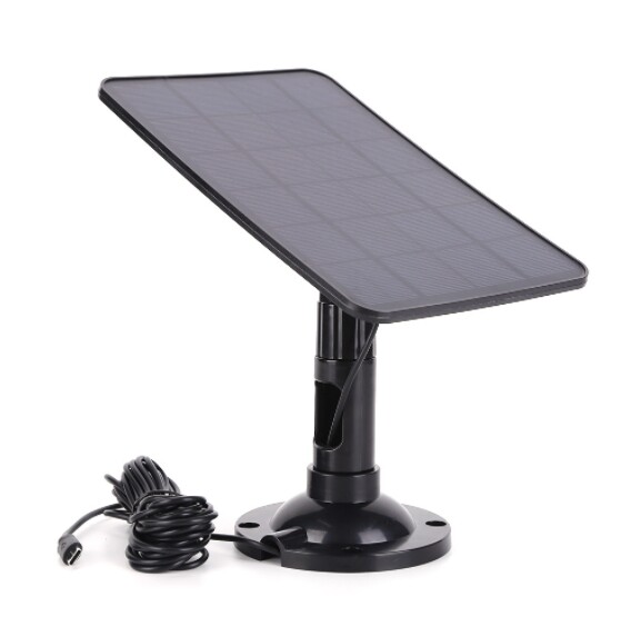 7W5V solar charging panel monitoring camera security monitoring TYPE-C/Micro USB