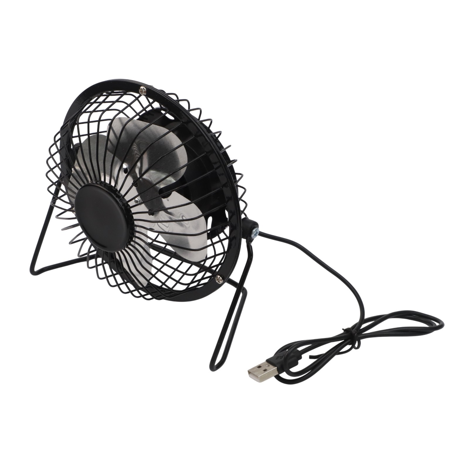 Indoor Air Circulation Portable Exhaust Fan 4 Inch Fan 2.5W Solar Power