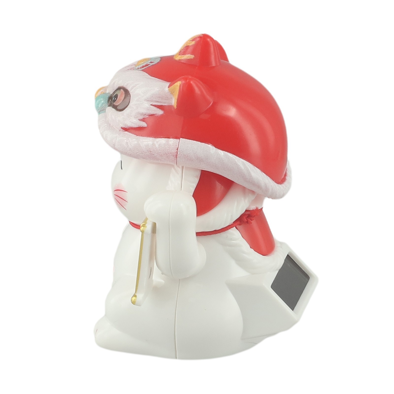 Auspicious Automatic Nodding Lucky Cat Decoration for Homes or Offices