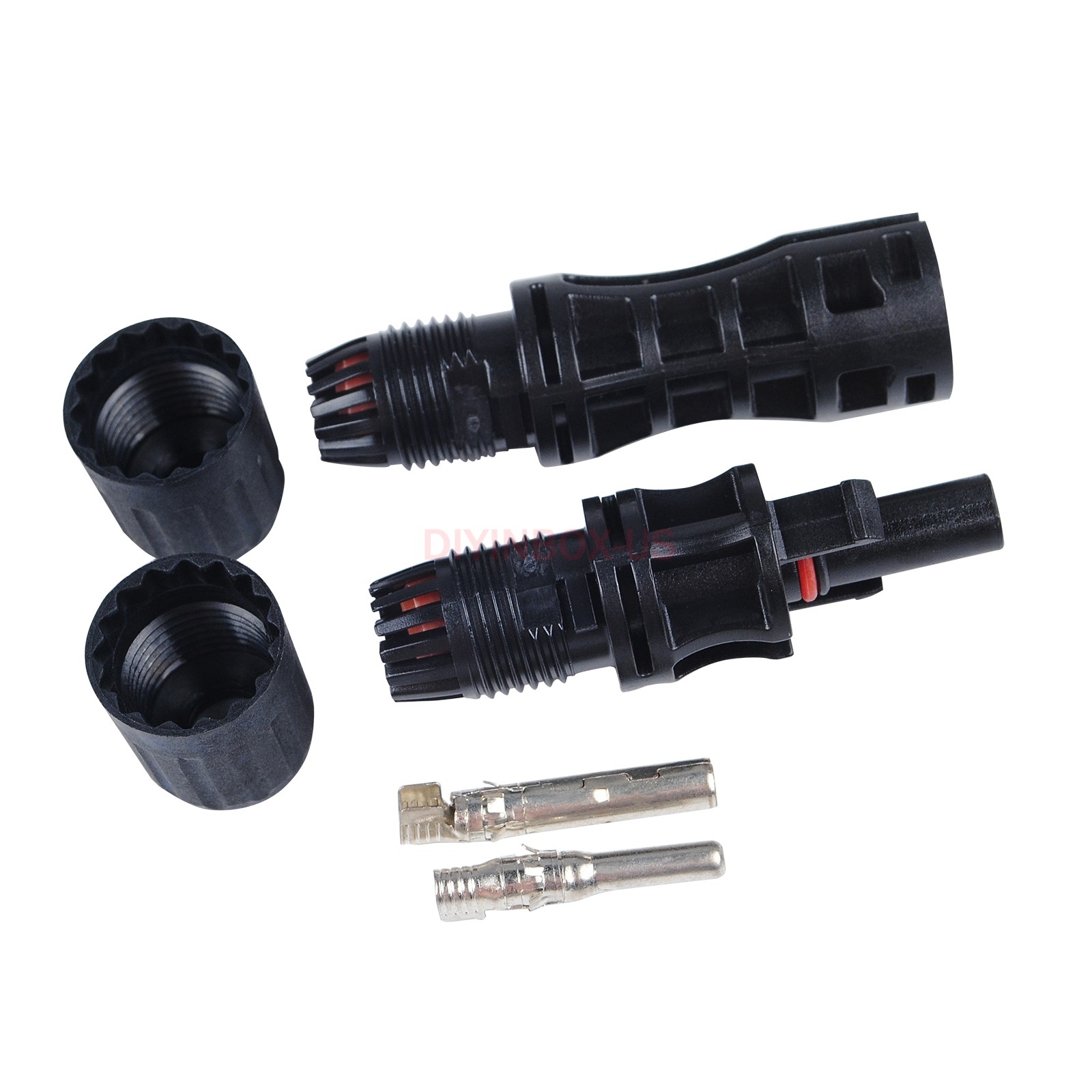 Lot MC4 Male Female Solar M/F Wire Cable Connectors Waterproof for Solar Panel