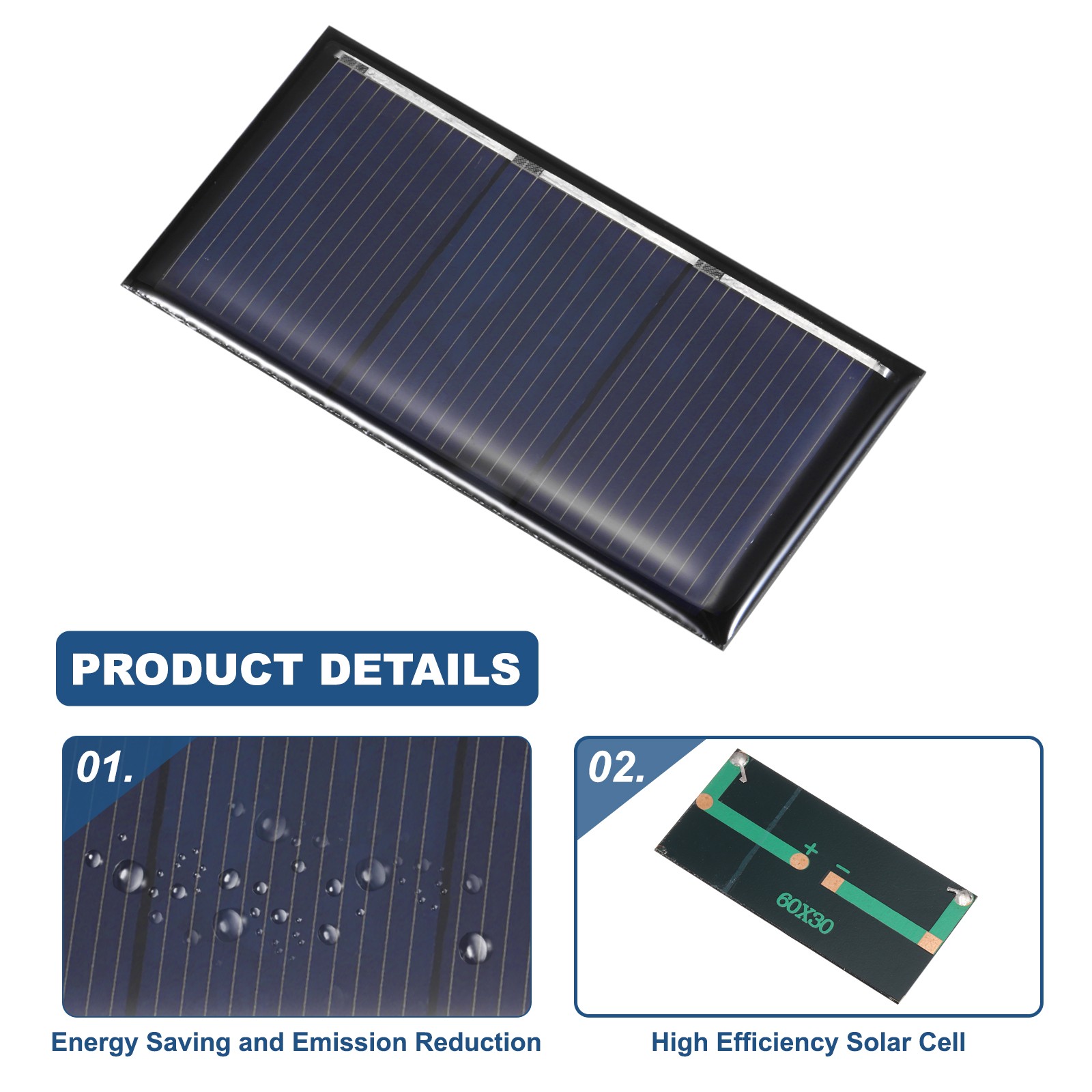 12PCS 1.5V 0.24W 0.16A Mini Solar Panels for Solar Power Small Solar Cells
