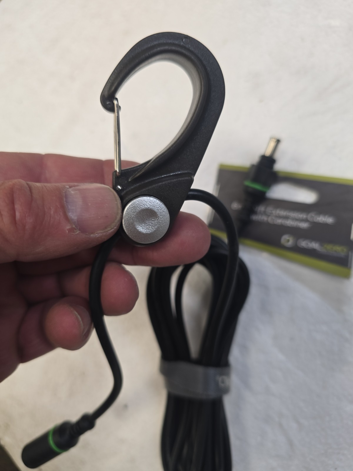Goal Zero 6mm Extension Cable 9ft With Carabiner