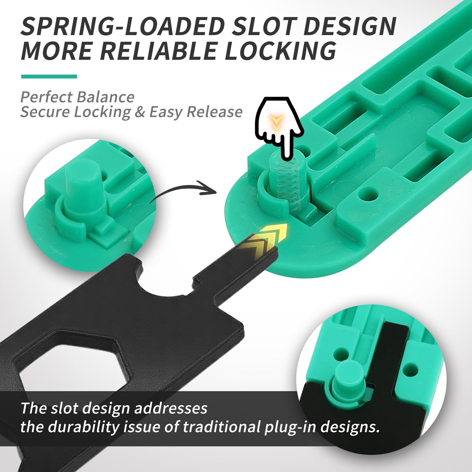 Pronese Metal Solar Mc4 Disconnect Tool made by Heavy-Duty Steel, Spring-Load…