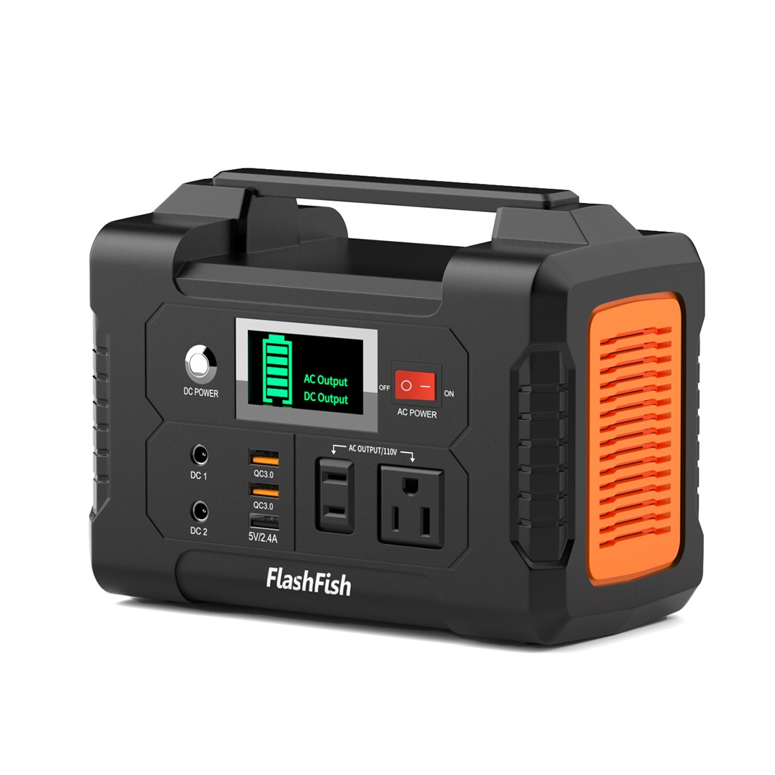 200W 151Wh Portable Power Station Camping Solar Generator with 60W Solar Panel
