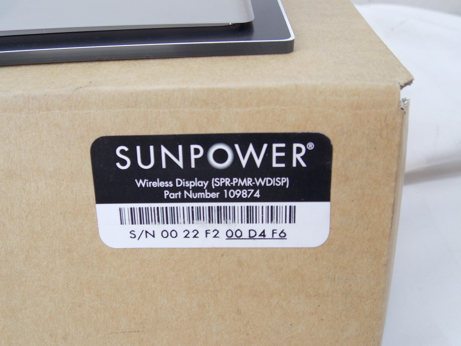Sunpower 109874 (SPR-PMR-WDISP) Wireless Display Monitoring System