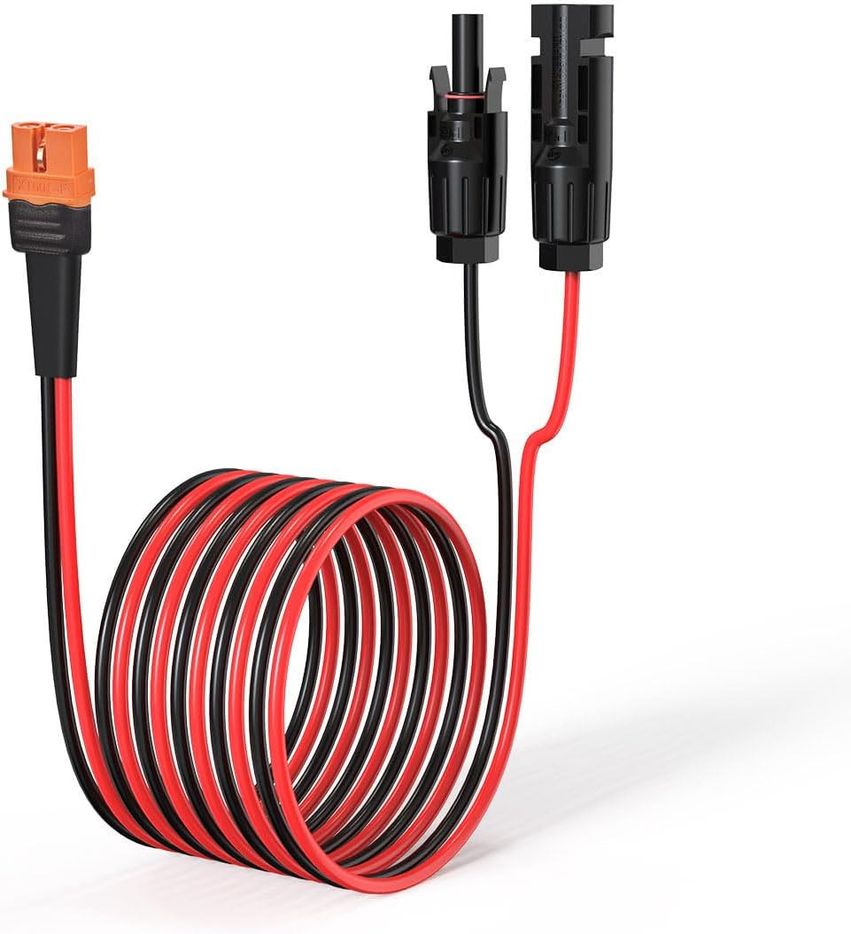 10AWG 25FT Solar to Xt60I Cable 2 10 25 35 50 75 100FT Solar Connector