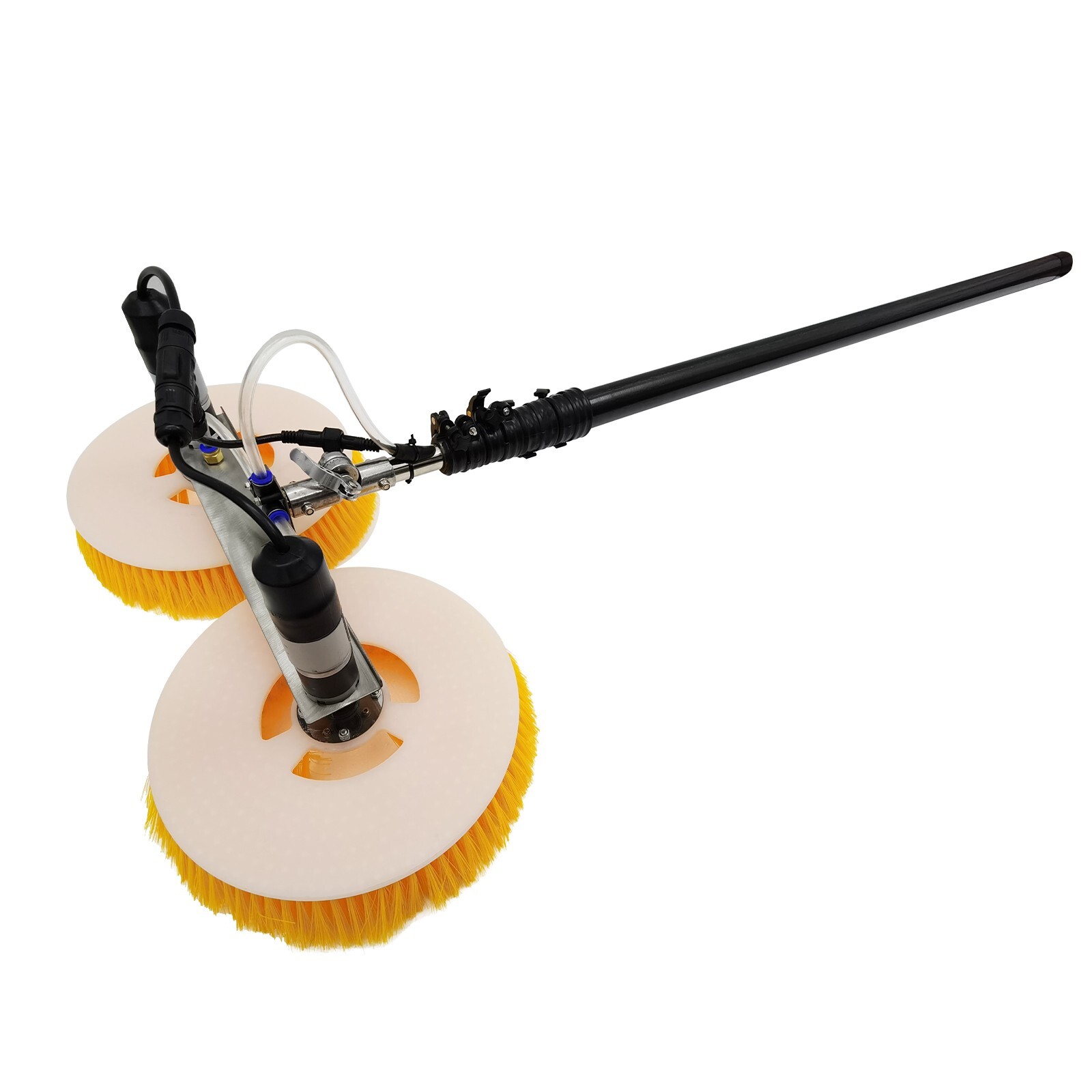 Double Head Electric Solar Photovoltaic Panel Cleaning Machine Multifunctional