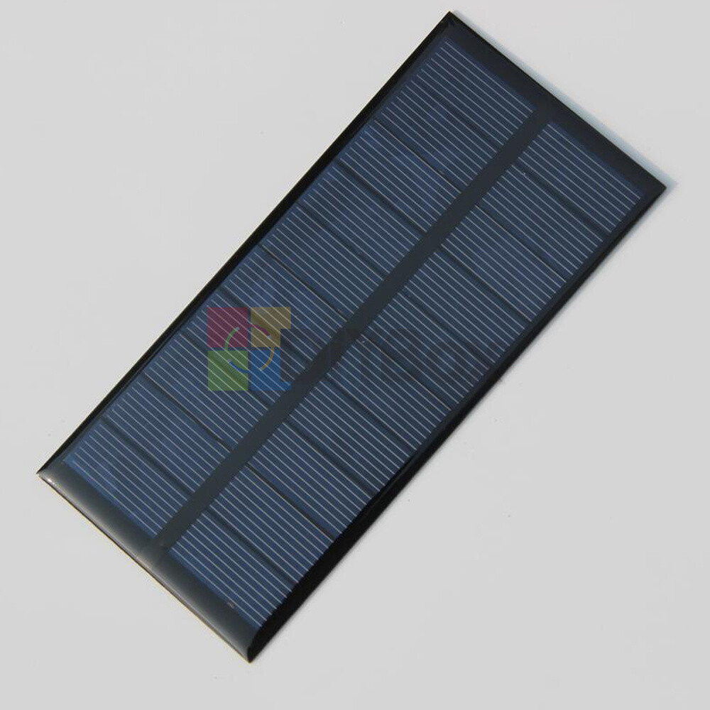 Mini Mono Solar Panel Small Solar Cell PV Module Charger 0.5V-12V 100mA-300MA