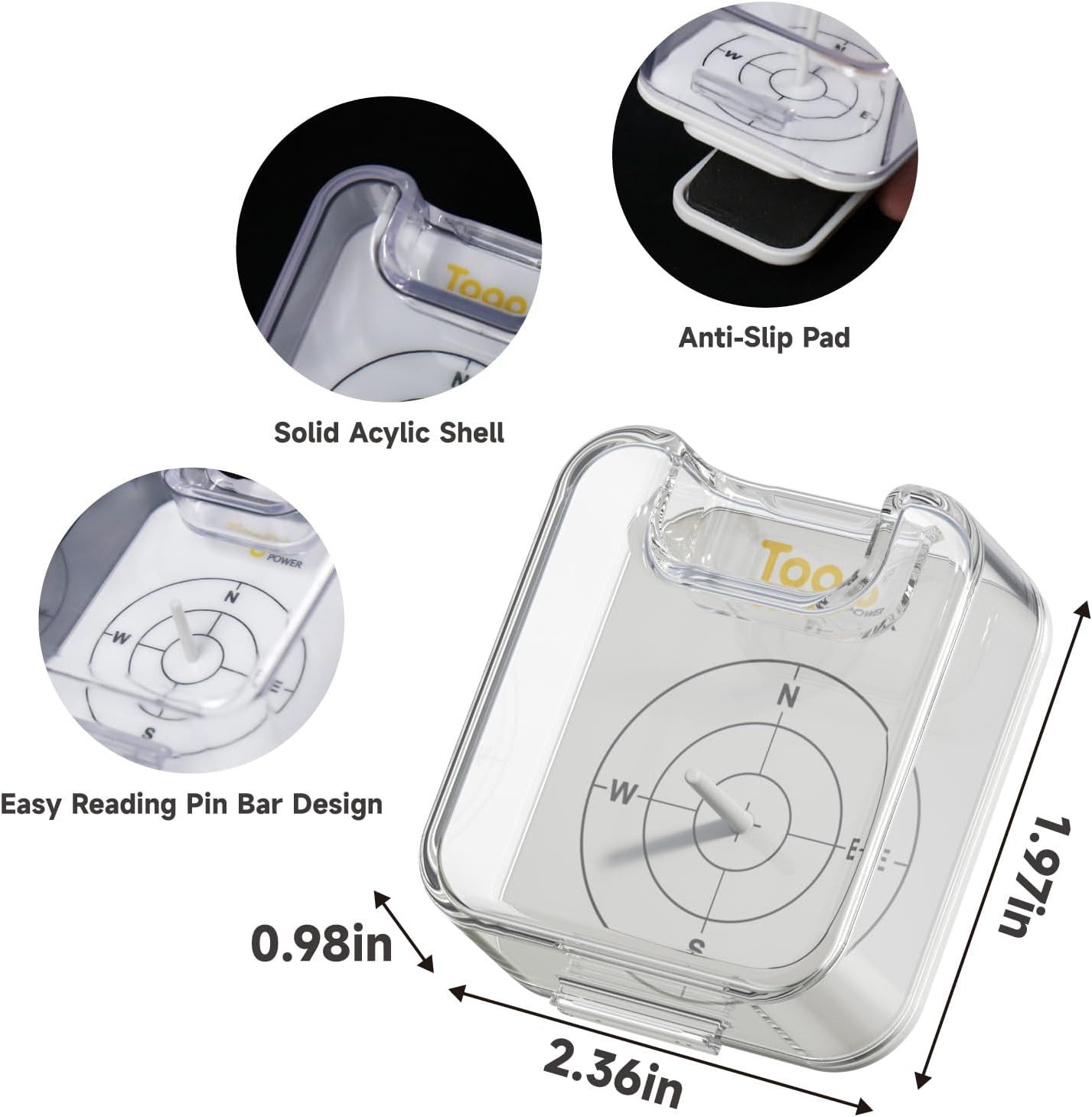 Solar Angle Guide for Portable Solar Panel, Solar Tracker Tool Find Ideal Angle