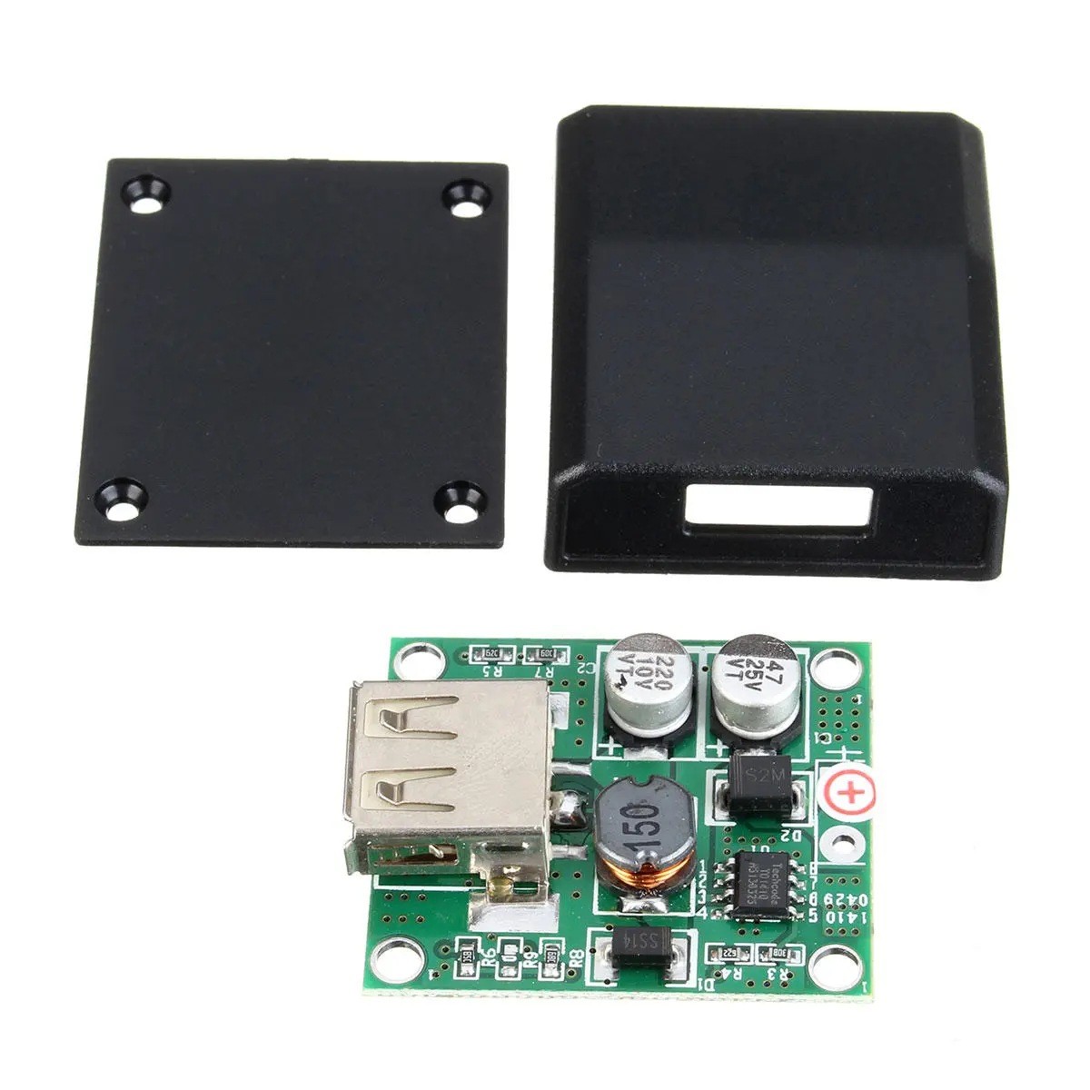 5V 2A DIY Solar Module USB Charger Voltage Controller Circuit Board Box New