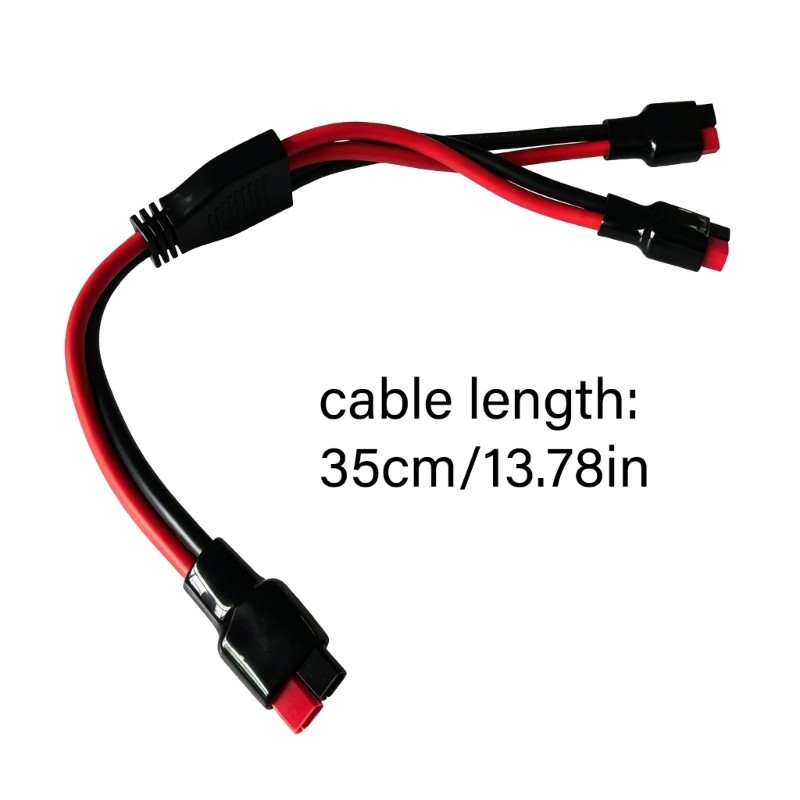 30A 1 to 2 Power Connector Battery Line For Portable Electric Vehicle