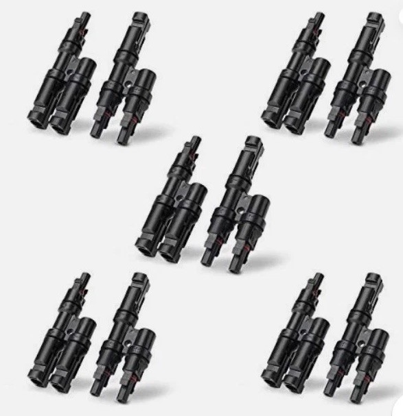 New-Solar Branch Y Connector for Parallel Connection 15 Pairs MMF+FFM