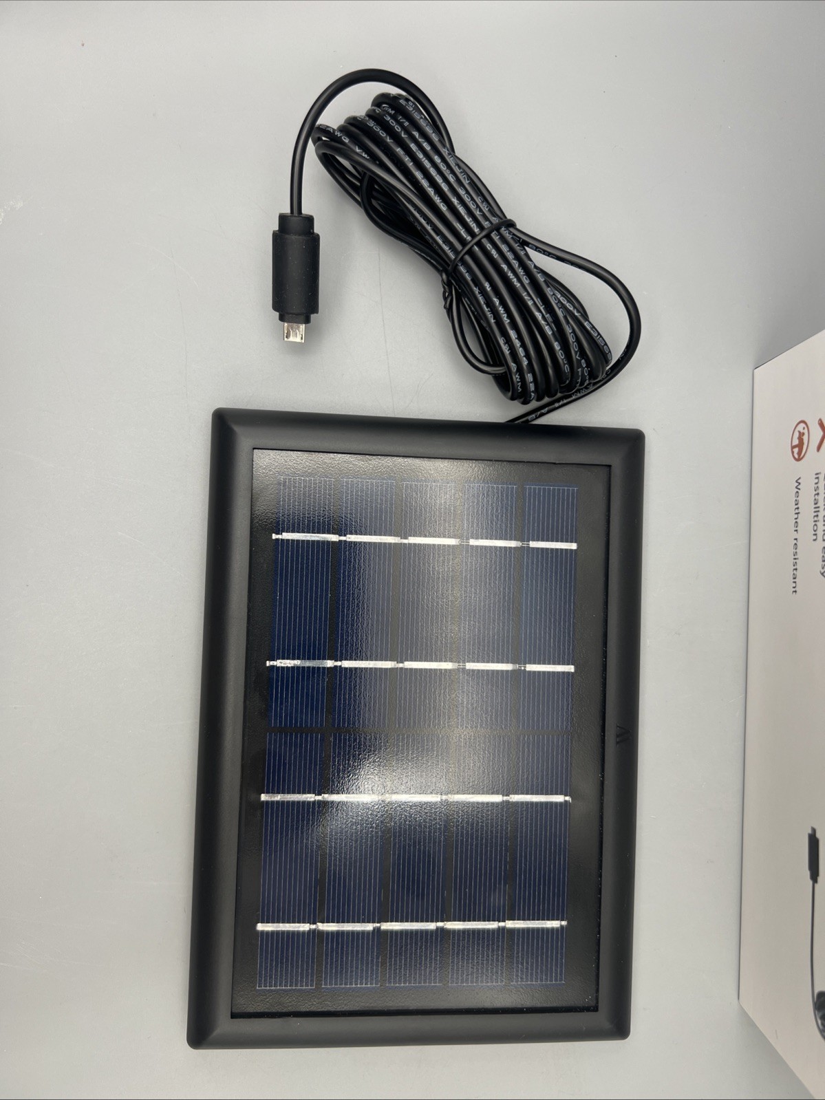 Wasserstein Solar Panel Ring Stick Up Cam