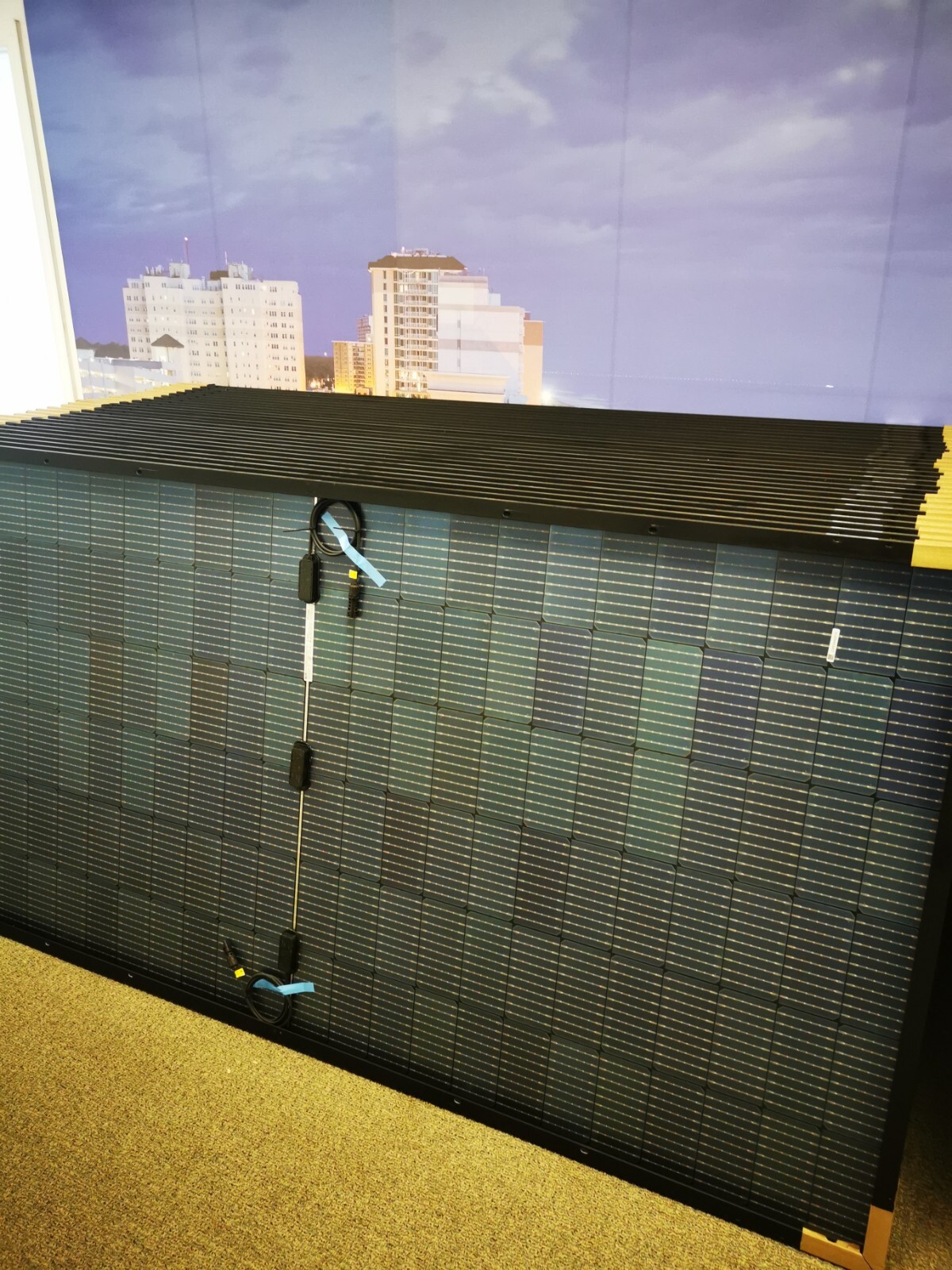 Solar panel 410W Mono Bifacial PV modules 22% high efficiency 25-years life