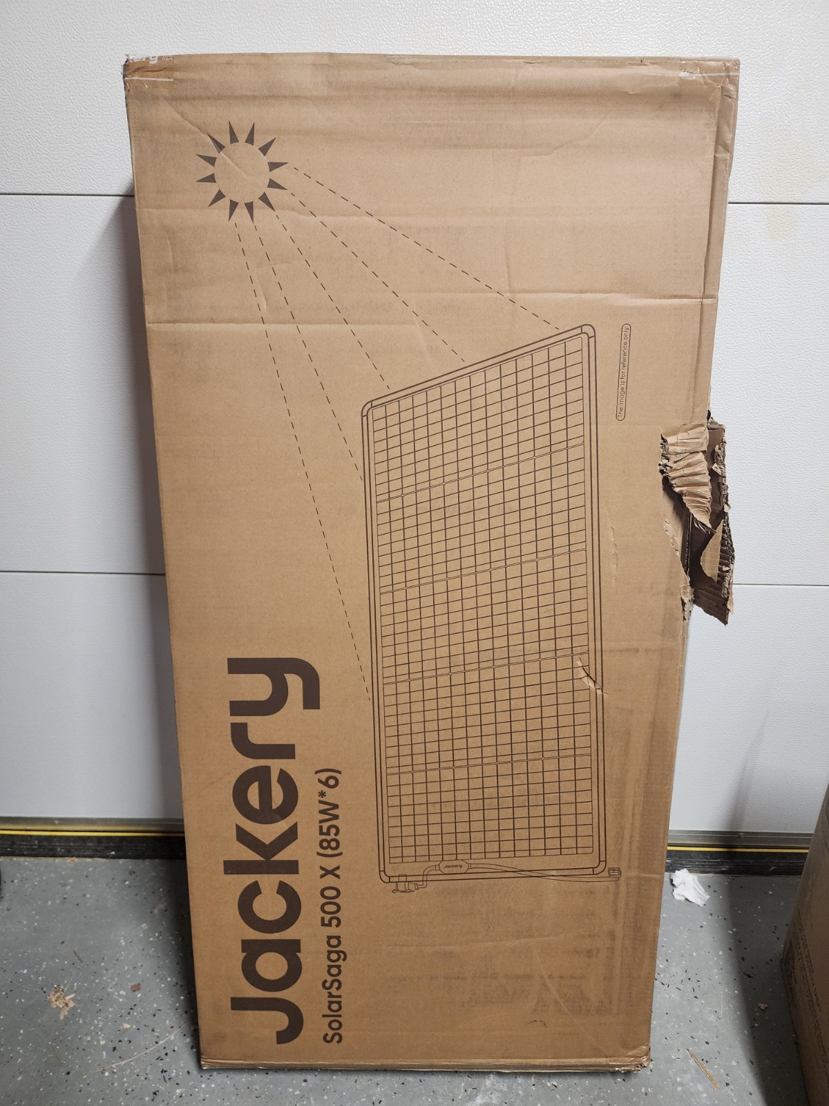 Jackery SolarSaga 500 X Solar Panel 545W ± 5% 39.21″ x 20.71″ x 3.82″ in