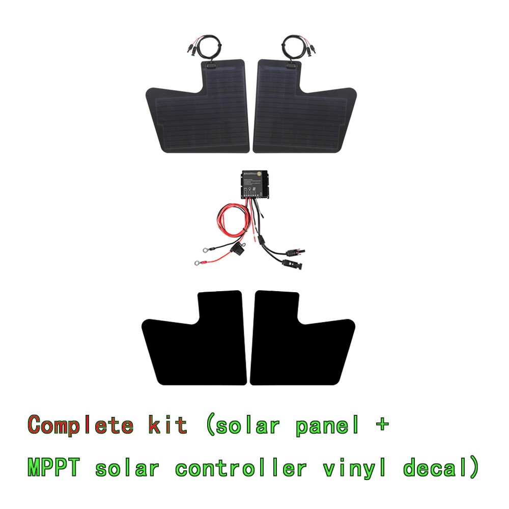 For Mercedes-Benz Sprinter 2nd Gen 2006-2018 NCV3 80W Hood Solar Panel 20V 4A