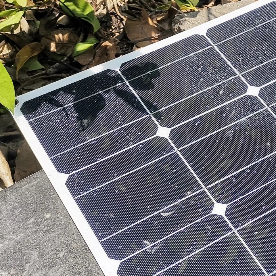 350W 18V Flexible Solar Panel Module Battery Charger Car Outdoor RV Marine