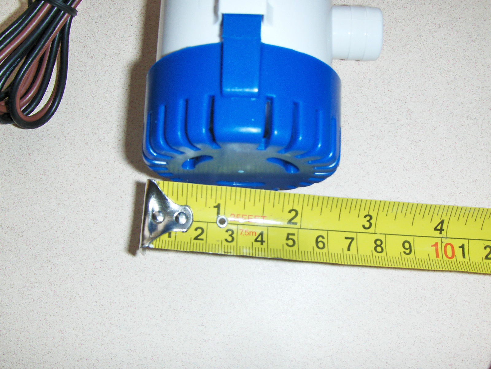 12 volt DC submersible pump 1100 GPH water fountain-marine bilge-solar-pond-RV