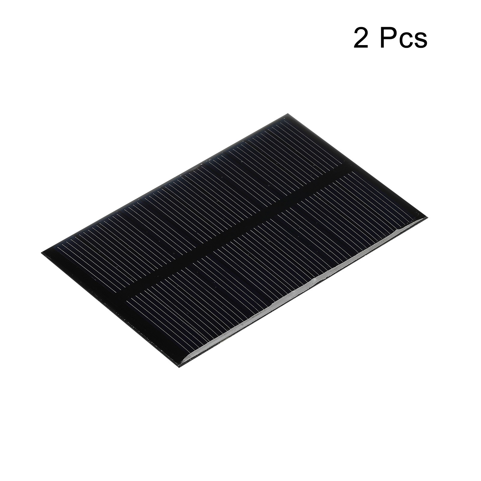 2 x Mini Solar Panel Cell 5.5V 120mA 0.66W 84.5mm x 55.5mm