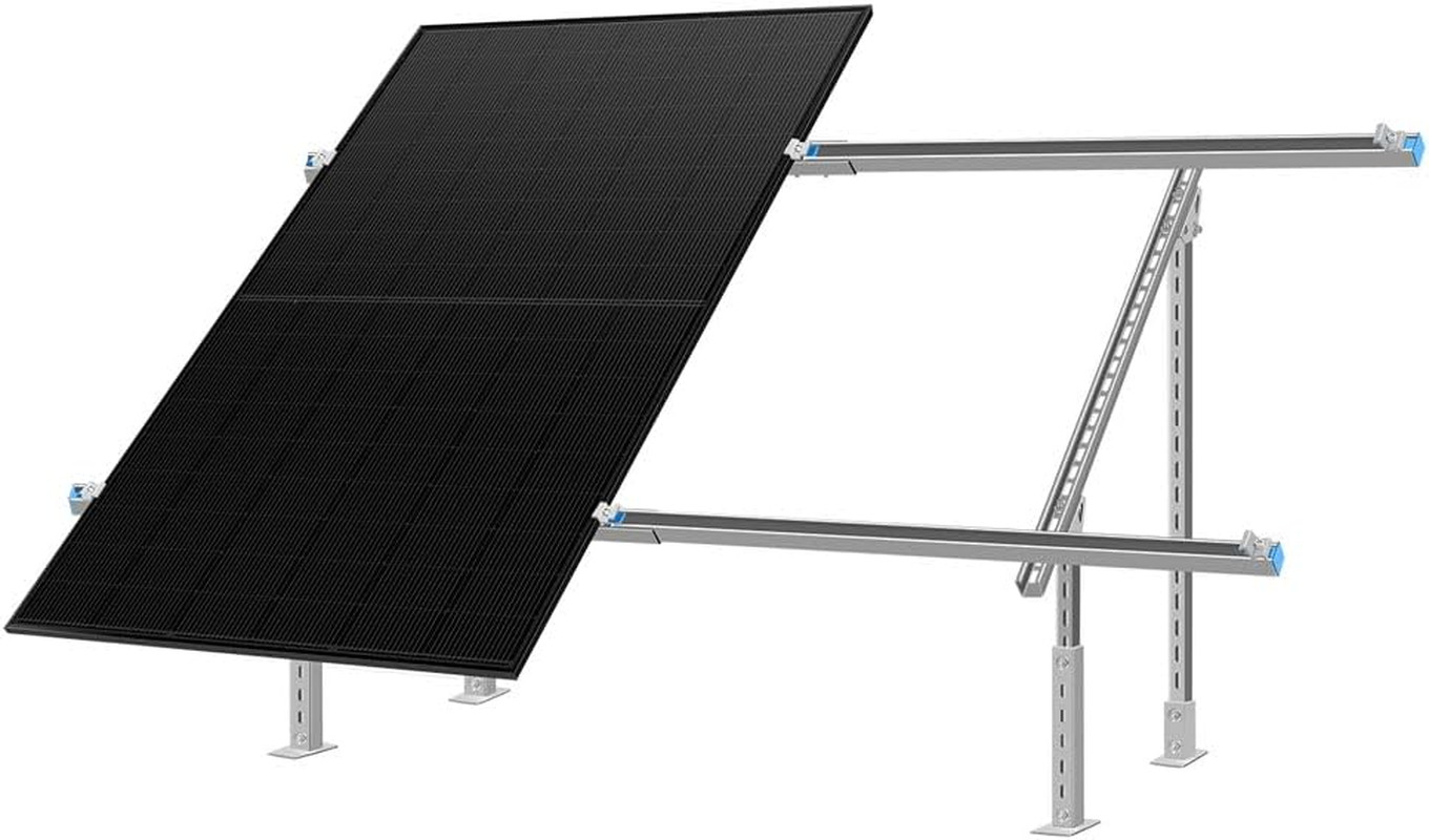 SUNGOLDPOWER Solar Panel Mount Brackets,Modular&Expandable,Heavy Duty&Adjustable