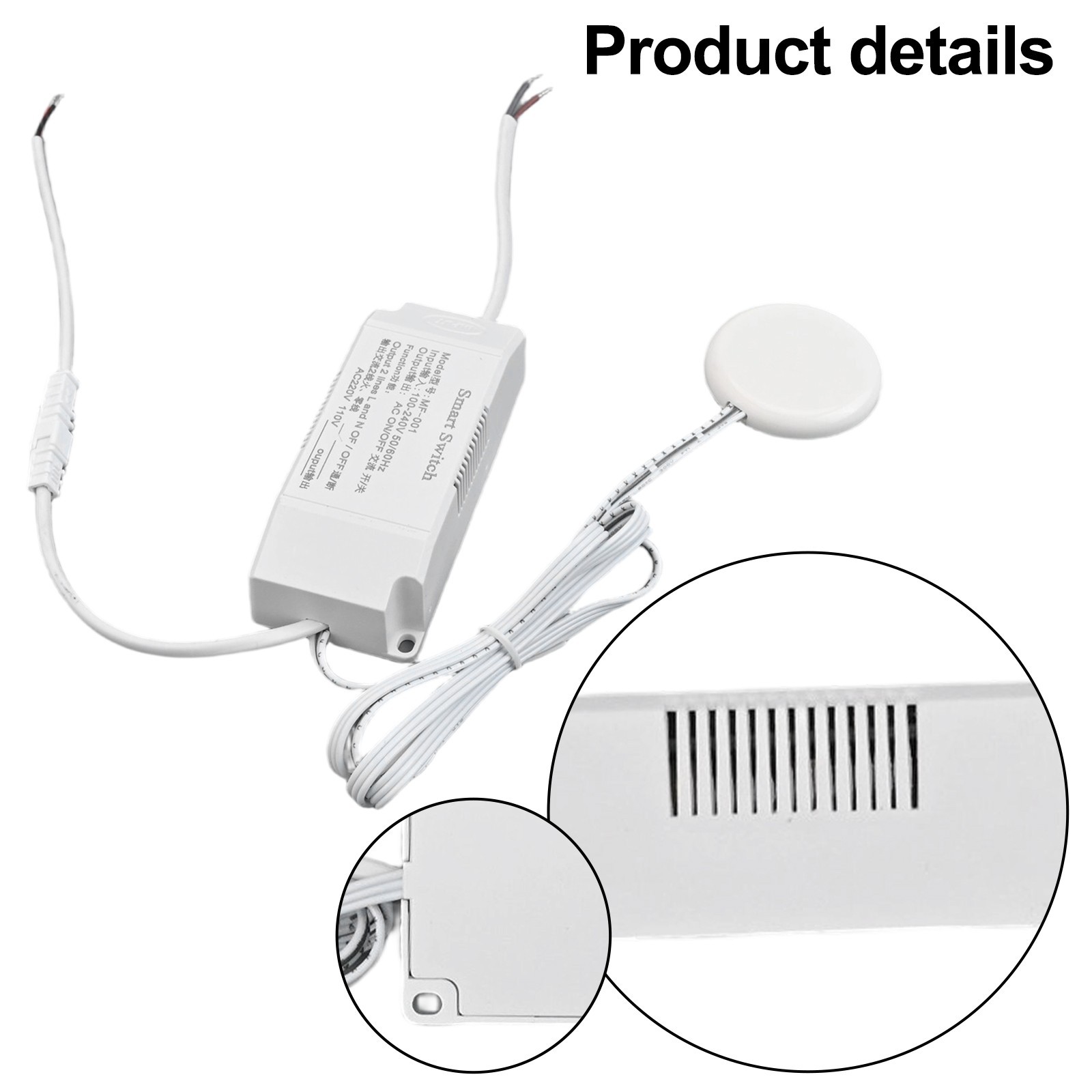 Penetrable Touch Sensor Switch 110V 220V for Various Non Metallic Materials