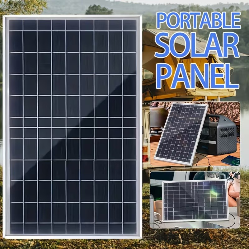 12v 20W 100A Solar Panel Charging Off-Grid RV Camping Home Boat with Controller