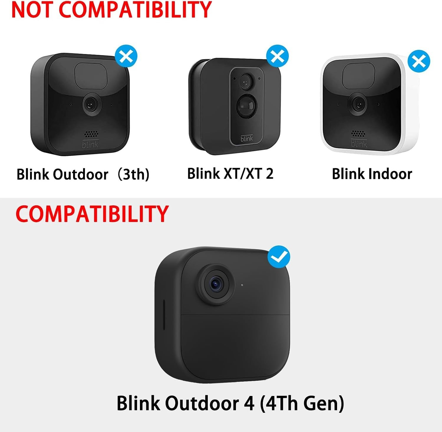 4W Solar Panel with 13.1ft Cable for Blink Camera