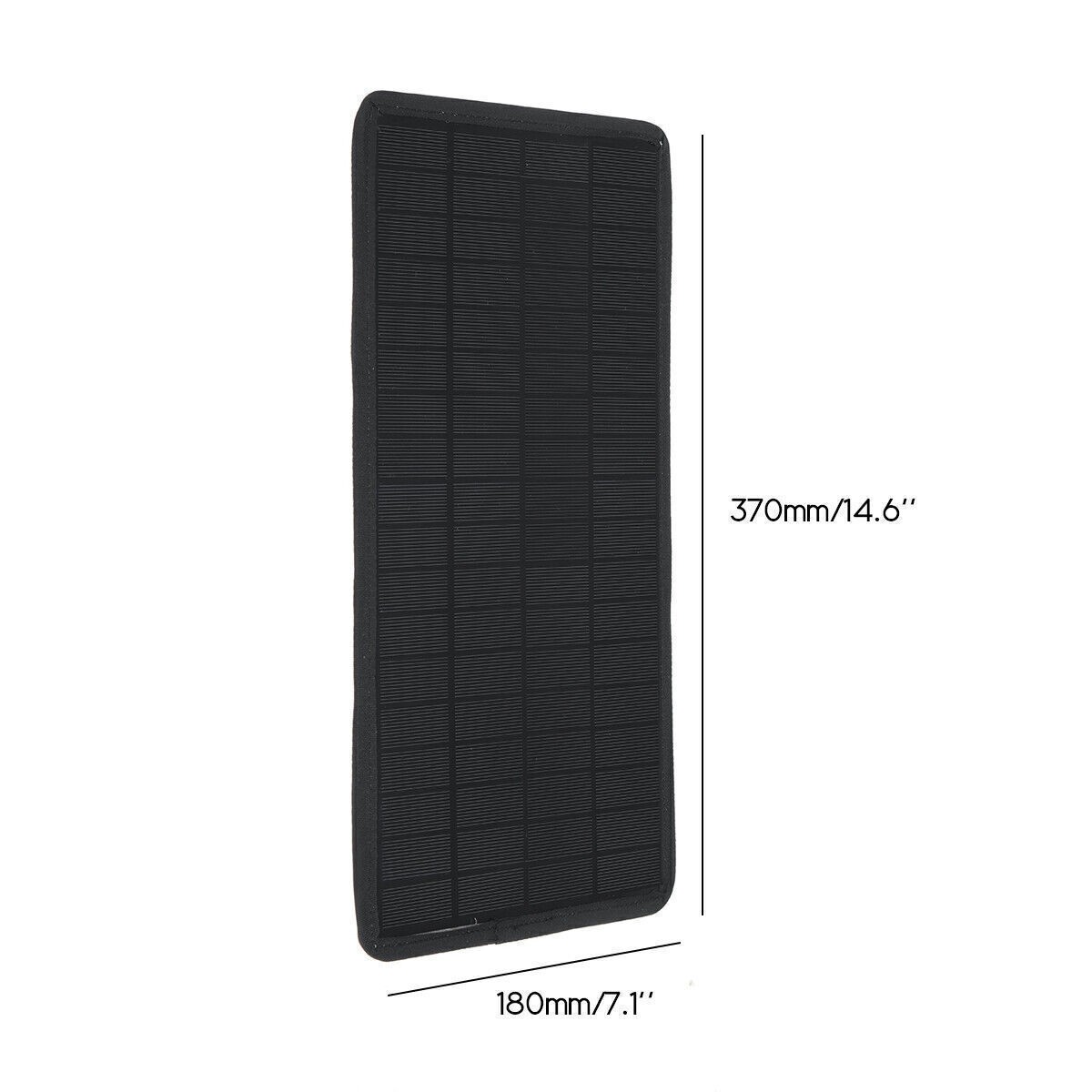 50W Solar Panel Kit 18V Battery 100A Charger Controller FIT For Car RV Caravan