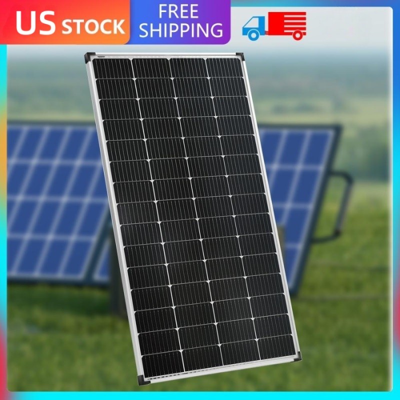 200W 12 Volt Solar Panel Monocrystalline High Efficiency PV Module Power Charger