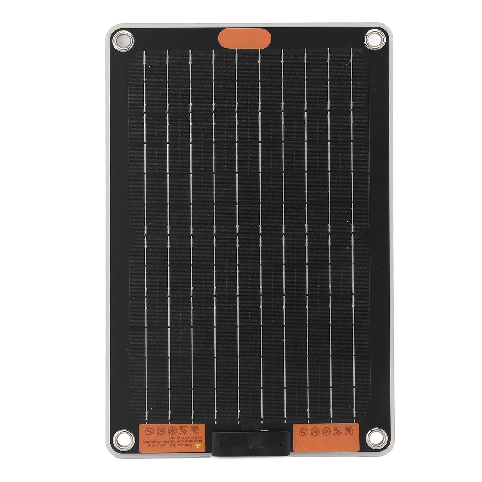 15W 5V 2.5A Solar Panel Battery Charger Monocrystalline Silicon Rain Proof FBIO