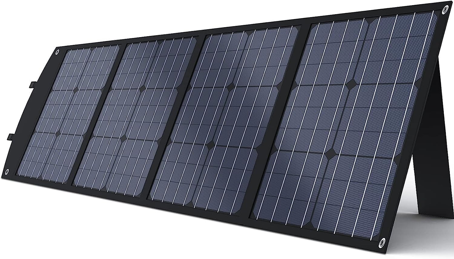 BALDR 120W Portable Solar Panel for Jackery/ECOFLOW/Flashfish/ROCKPALS Generator
