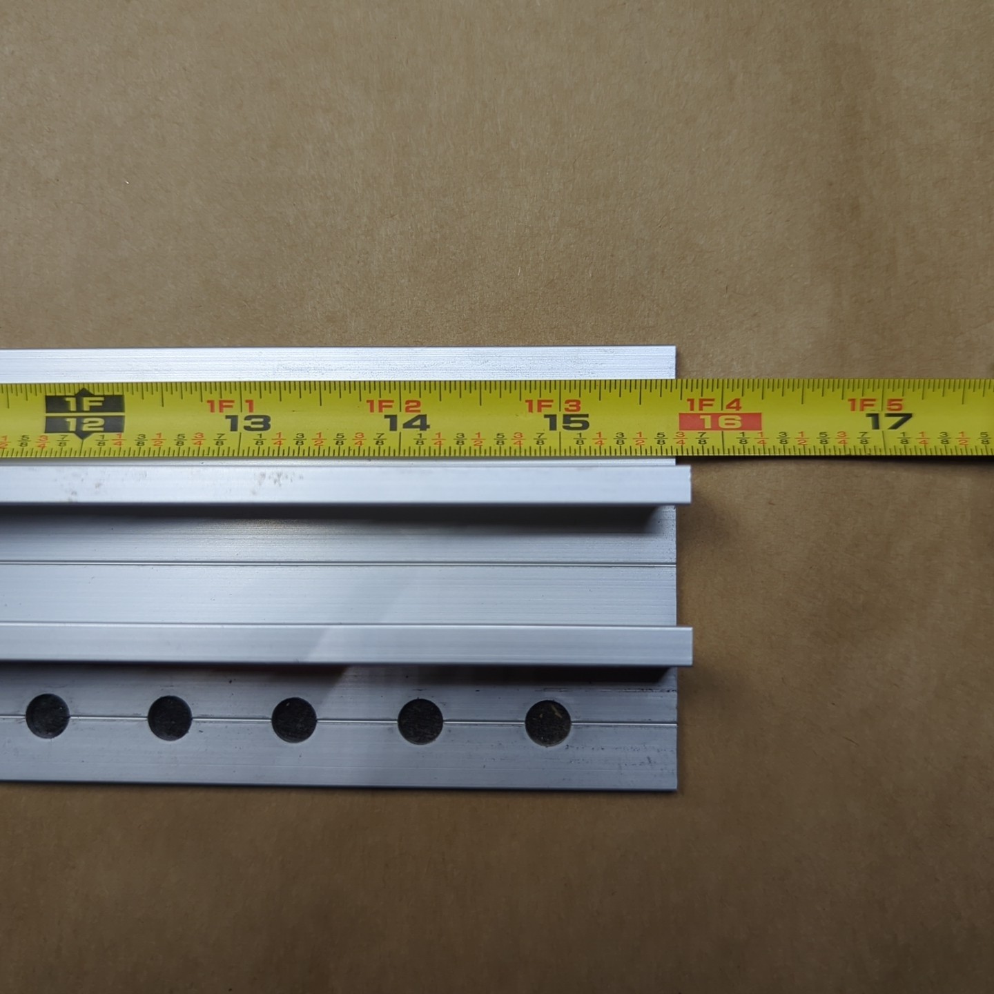 Solar Panel U Mini Rail Kit Mounting Bracket Aluminum For 4 Solar Panels 35mm