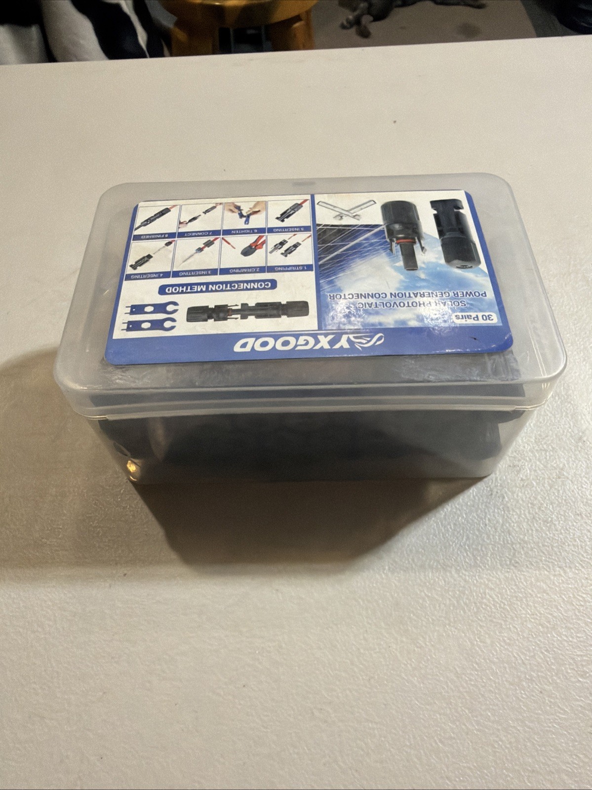 YXGOOD Solar Photovoltaic Power Generation Connectors DC 1000V IP67 Waterproof !