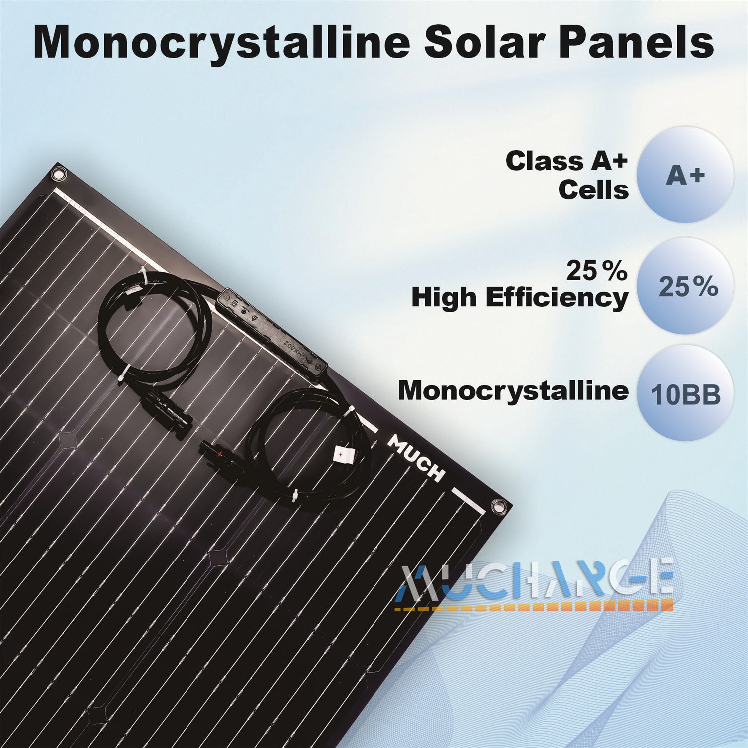 200/400W Flexible Solar Panel Mono Portable Power Camping Home RV Battery Charge