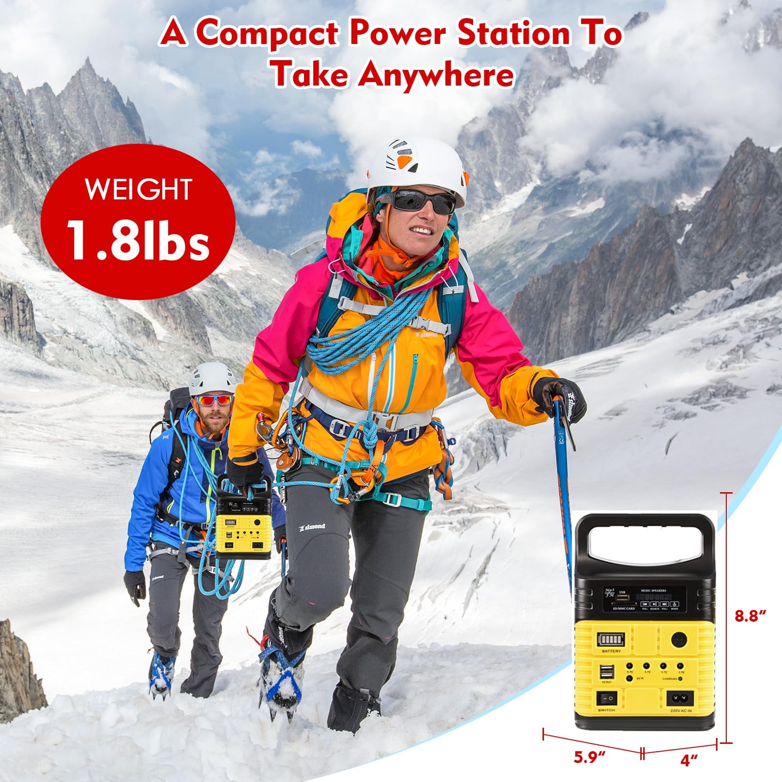 Solar Generator – Portable Power Station for Emergency Power Supply,Portable Gen