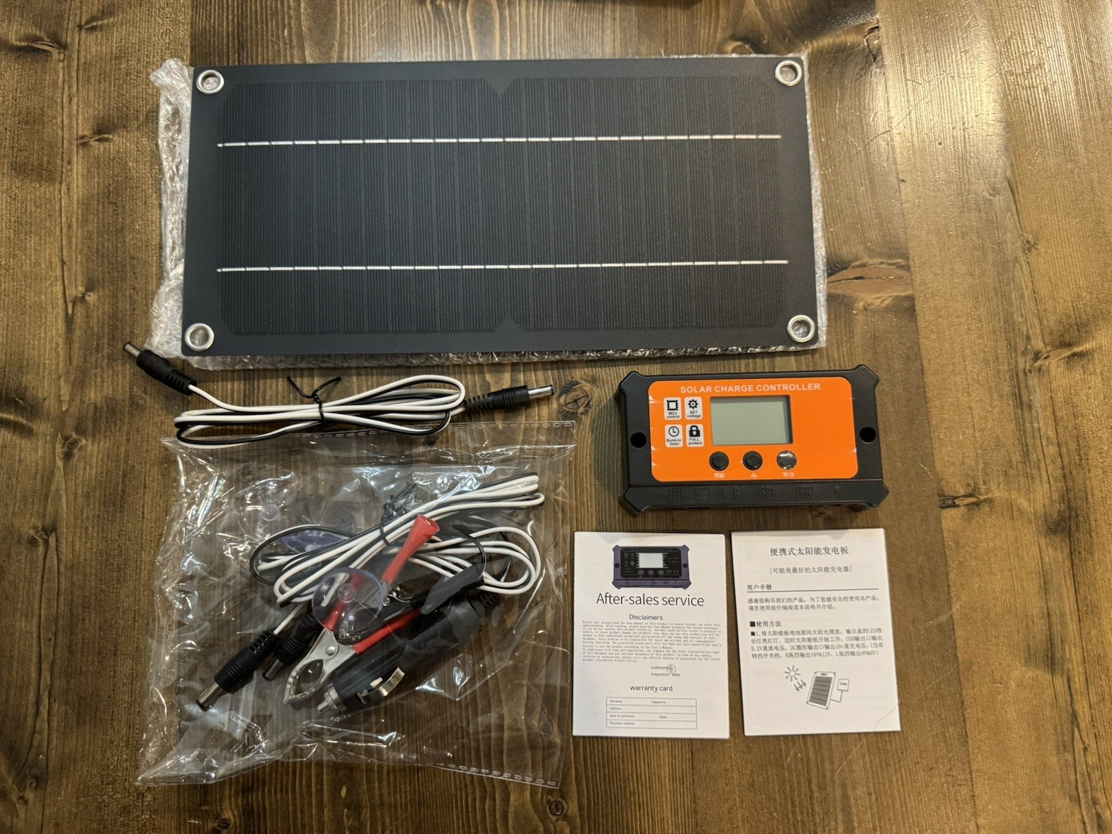650/1300W Solar Panel portable solar panel kit 100A 12V/24V